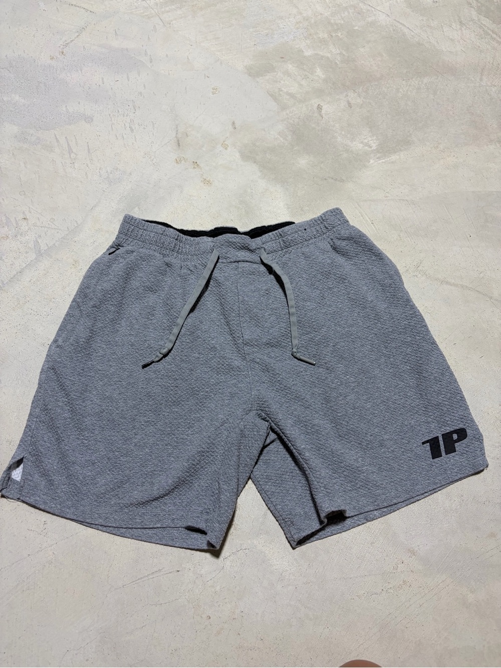 1st phorm Men's Athletic Gray Performance Shorts Logo